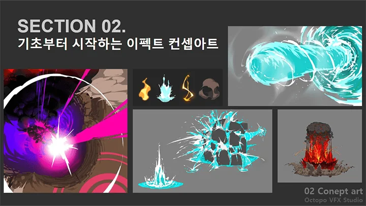 콜로소 VFX 스튜디오, Octopo Studio 커리큘럼
