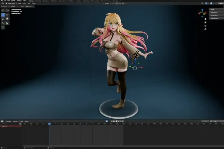 Coloso 3D Character Artist,  Nawin Sapchinda