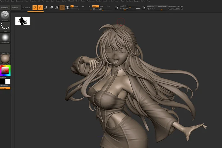 Coloso 3D Character Artist,  Nawin Sapchinda