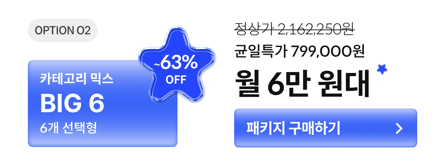  얼리버드썸머페스티벌 실속패키지