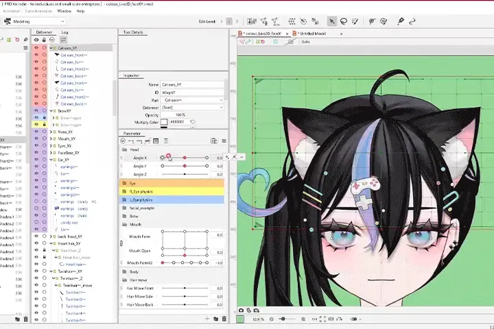 Coloso Live2Dデザイナー fumi