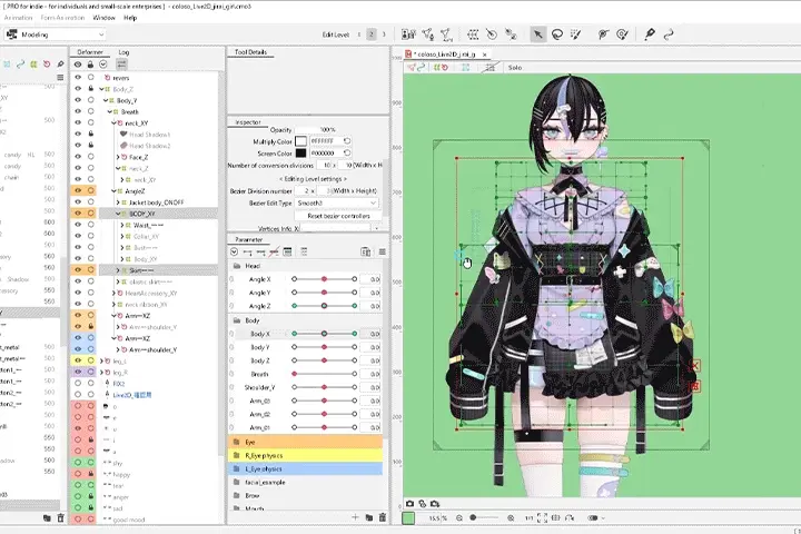 Coloso Live2Dデザイナー fumi