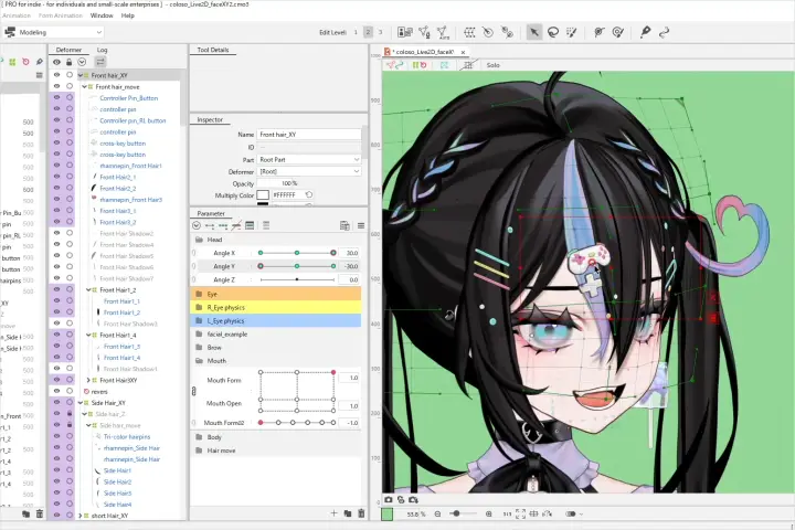 Coloso Live2Dデザイナー fumi