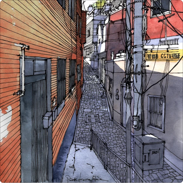 ImageSlide<b>
펜으로 시작하는 수채화 드로잉
</b>