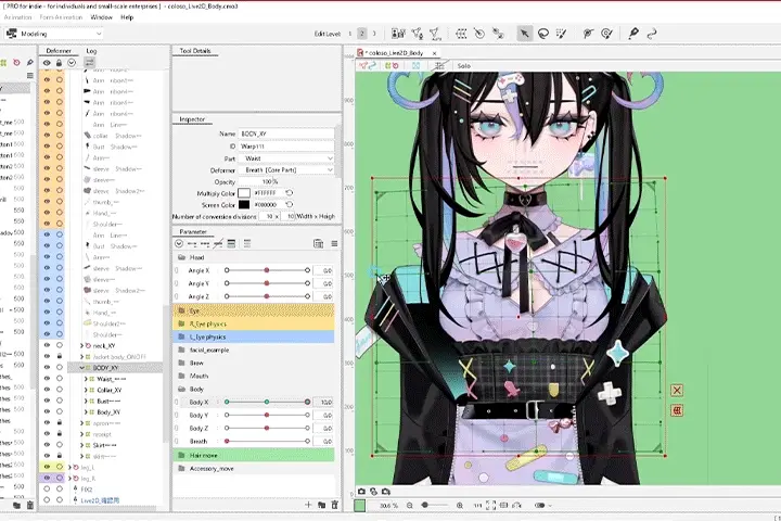 Coloso Live2Dデザイナー fumi