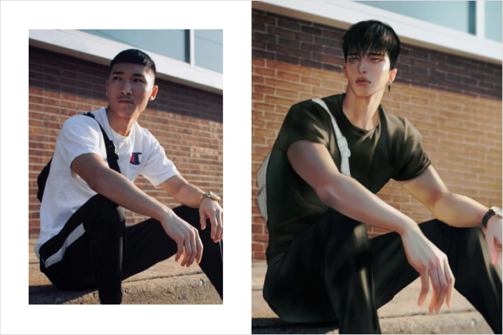 일러스트레이터 다윗 강의 예제