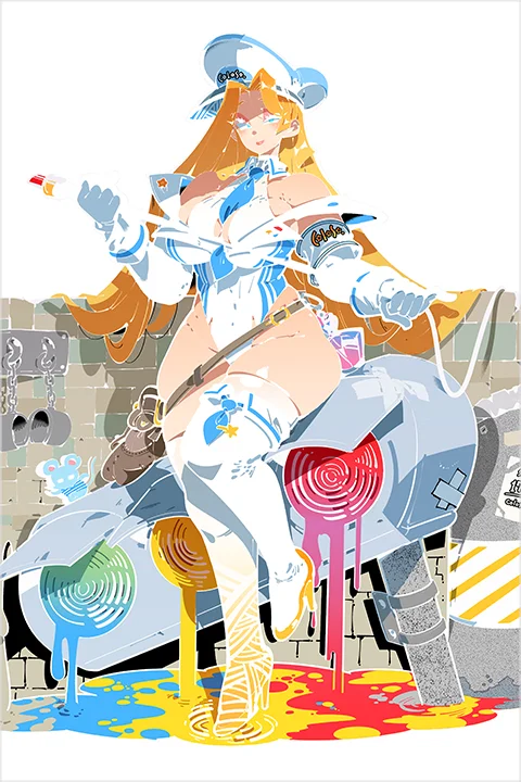 Coloso イラストレーター , かふん