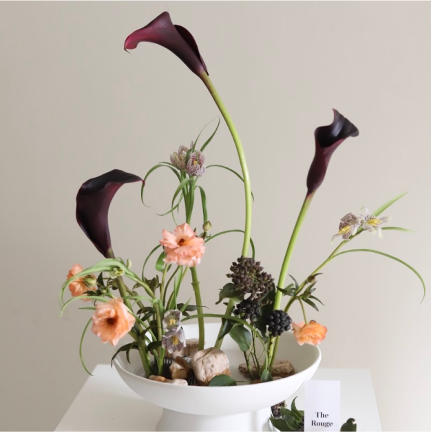 ImageSlide<span style="font-size: 14px; font-weight: 500; color: #9EB800;">  12 동양적인 미 </span><br><b> 침봉꽂이 </b>