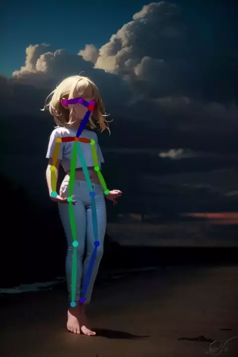 콜로소 AI 애니메이터 toyxyz