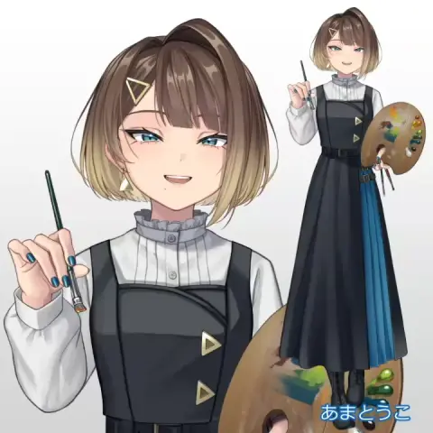 Coloso Live2Dクリエイター あまとうこ