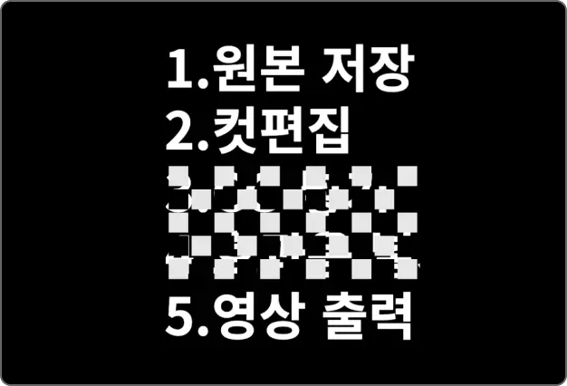 ImageSlide<b><span style="color:#fff;">현장에서 영상을 편집하는 순서</b></span>
