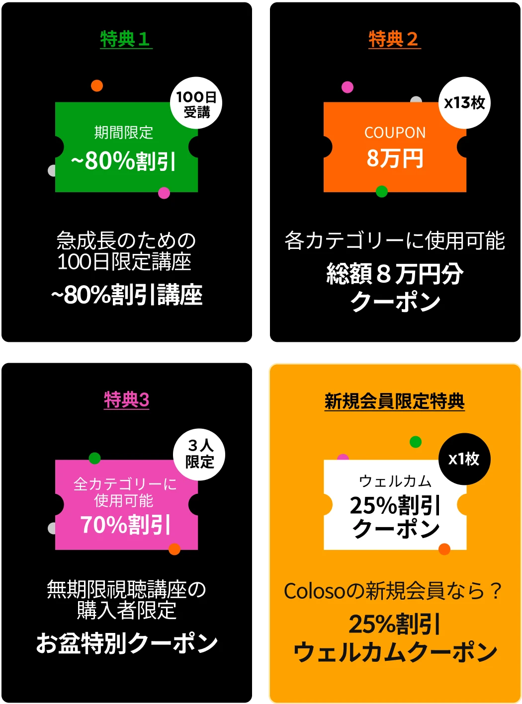 🎆期間延長決定！お盆特別SALE(~8/18)🎆 | コロソ.