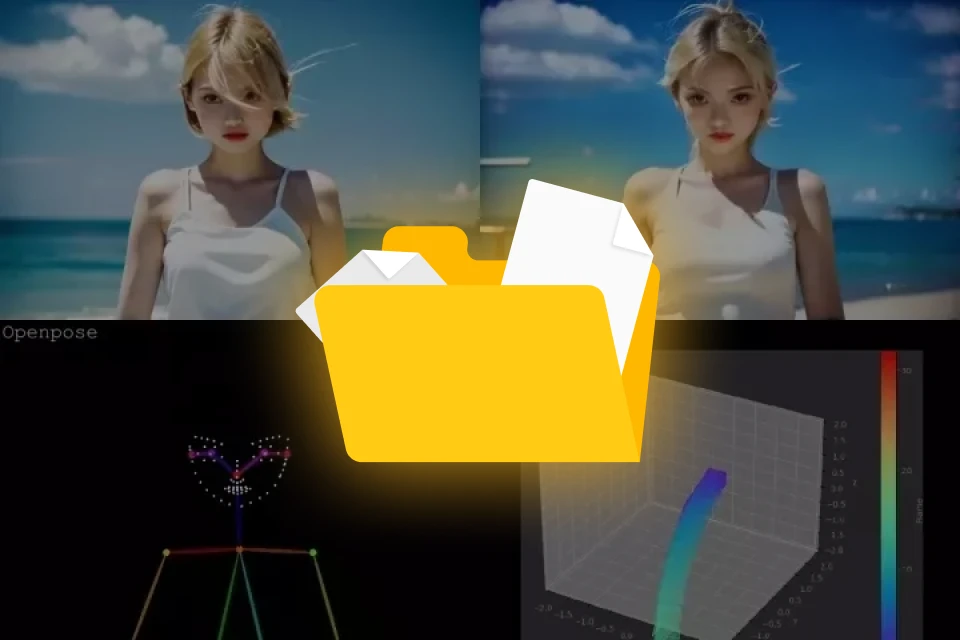 콜로소 AI 애니메이터 toyxyz