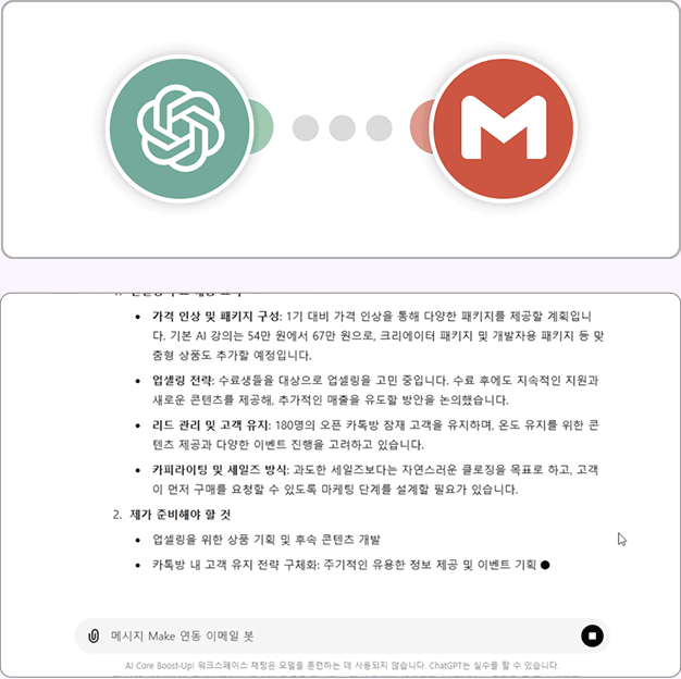 ImageSlide<b>컨설팅 요약 메일 발송: GPTs --> Gmail</b>