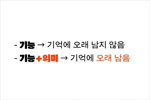 명확한 브랜드 기획 방향 설정
