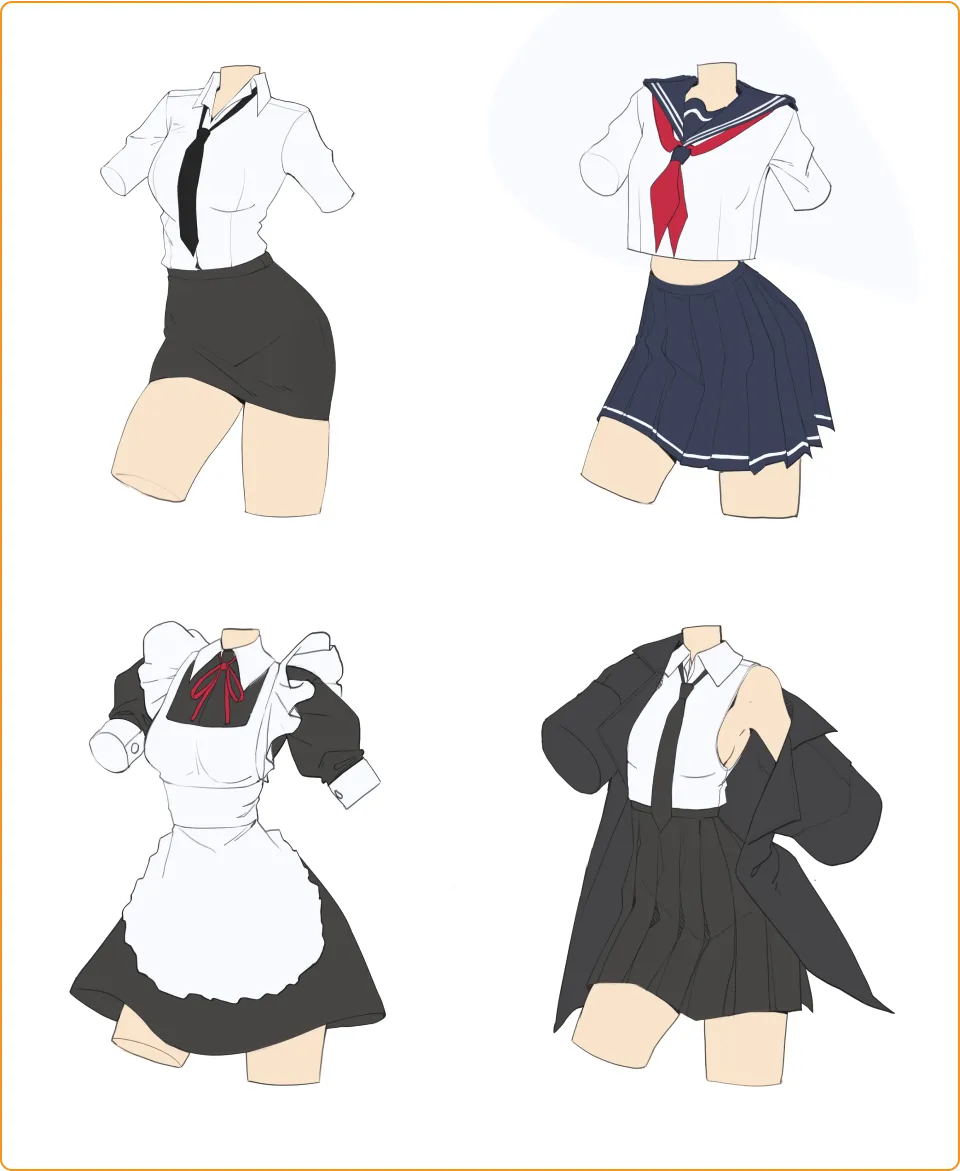 ImageSlide<b>일상에서 자주 보이는 의상 채색 </b> 