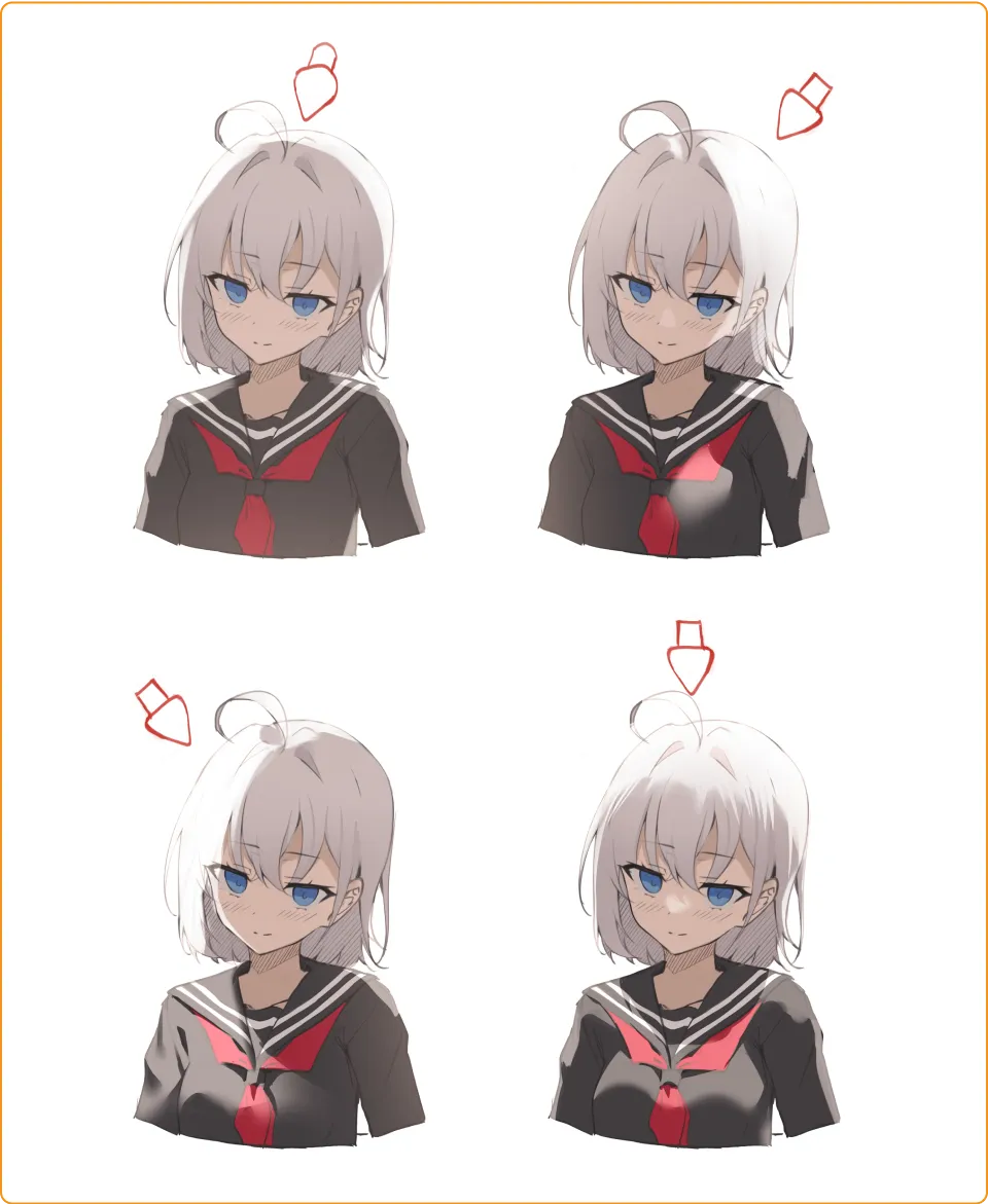 ImageSlide<b>명암을 따라서 변하는 연출 묘사 </b> 