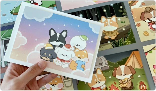 ImageSlide<b>엽서</b>
