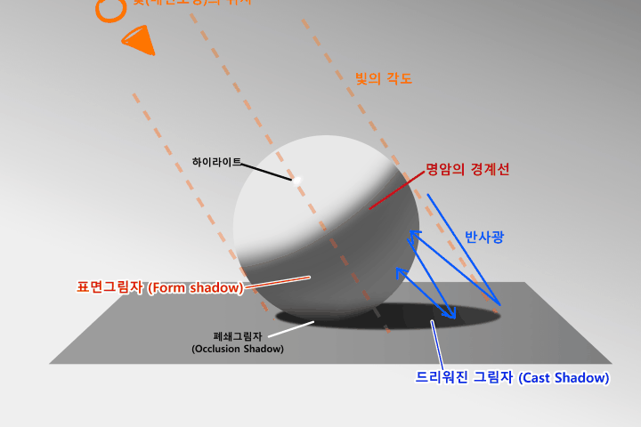 콜로소 일러스트레이터 먹살 예제