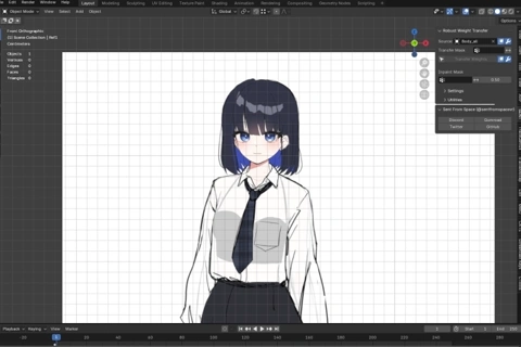 3D 버츄얼모델러 김사바