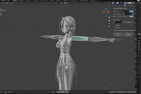 3D 버츄얼모델러 김사바