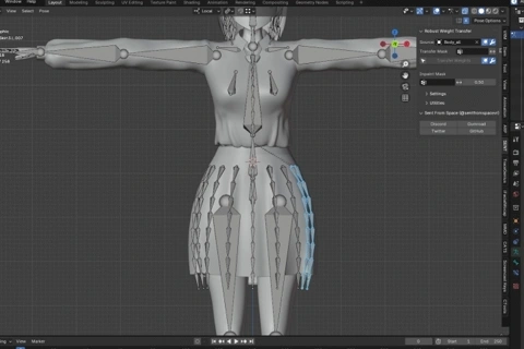3D 버츄얼모델러 김사바
