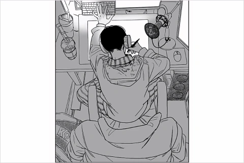 만화가 사토