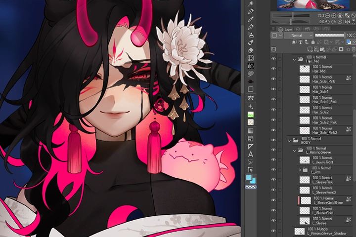 VTuber Artist, 46cm Away From You