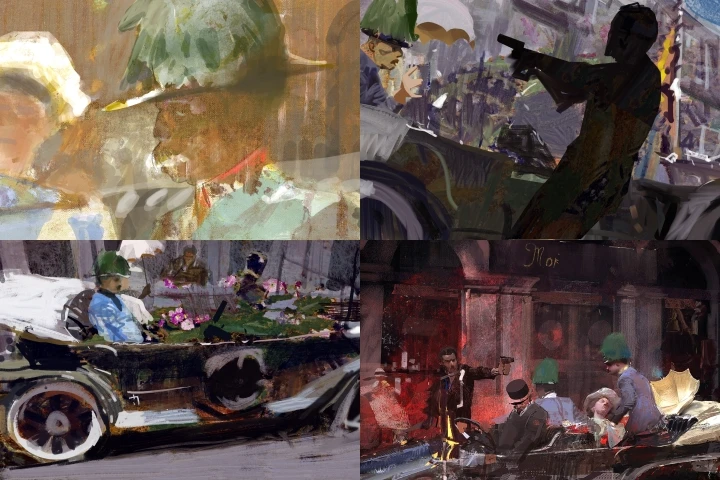 콜로소 컨셉아티스트 Craig Mullins 특징