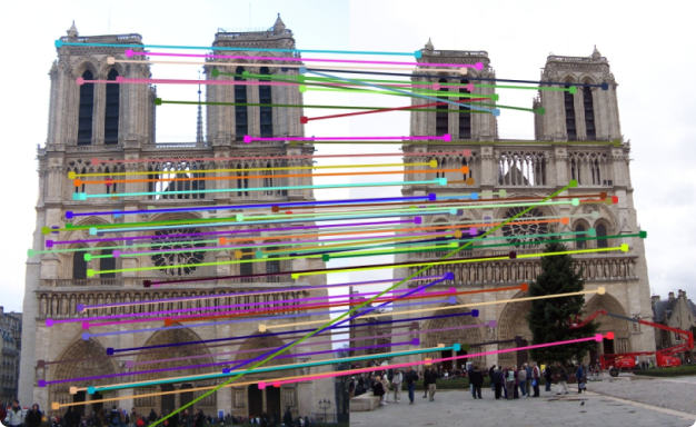 ImageSlide<span style="font-size: 16px; font-weight: 700;">     Local Feature Matching </span> <span style="display: block; height: 4px;"></span> <span style="font-size: 16px; color: rgba(0, 0, 0, 0.7);">     두 개의 이미지 사이에서 공통된 3D 공간인 Local Feature 간의 매칭을 학습합니다. </span>