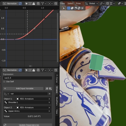 3Dアーティスト アンナ