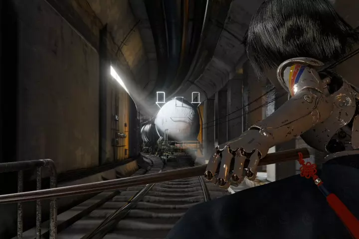 3Dアーティスト アンナ