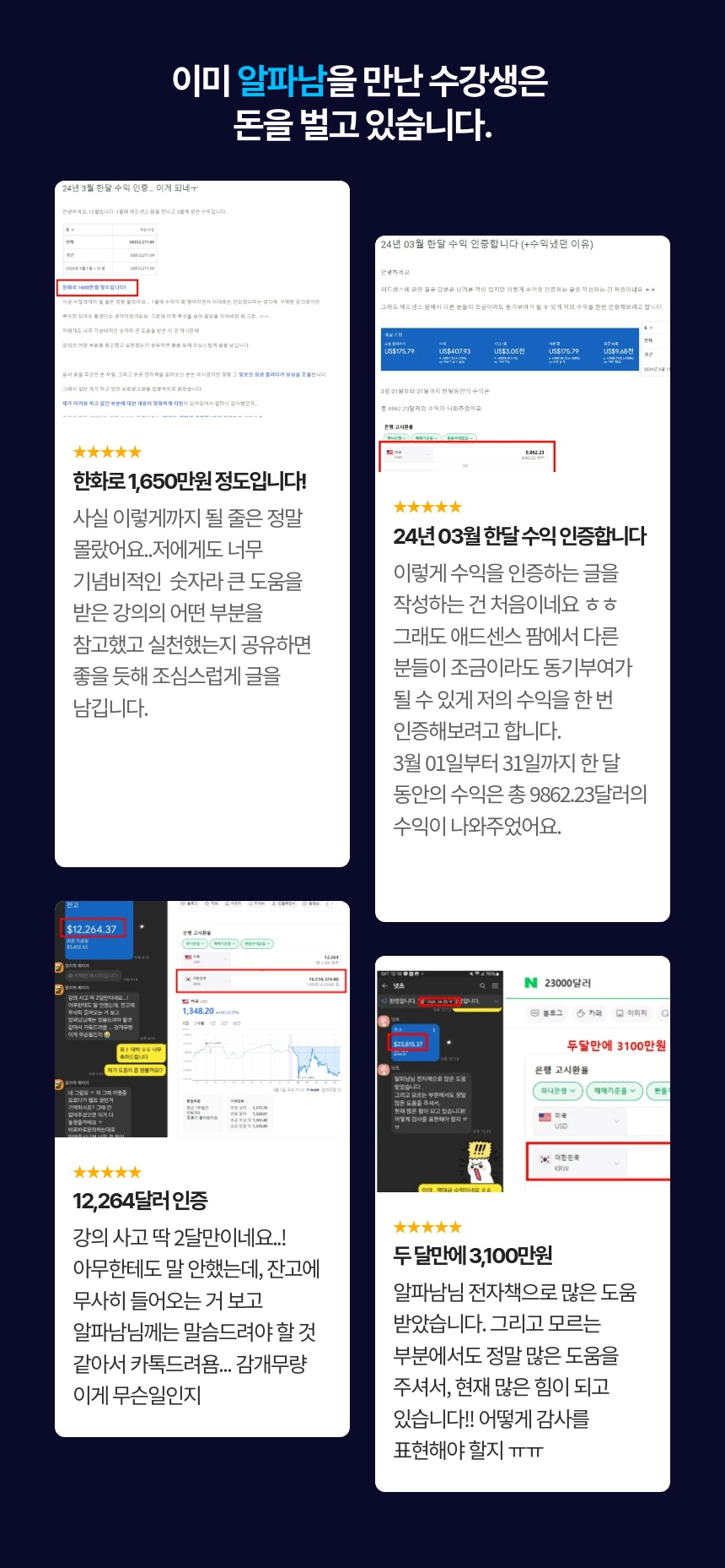 애드센스 전문가 알파남