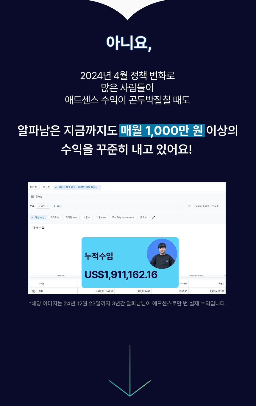 애드센스 전문가 알파남