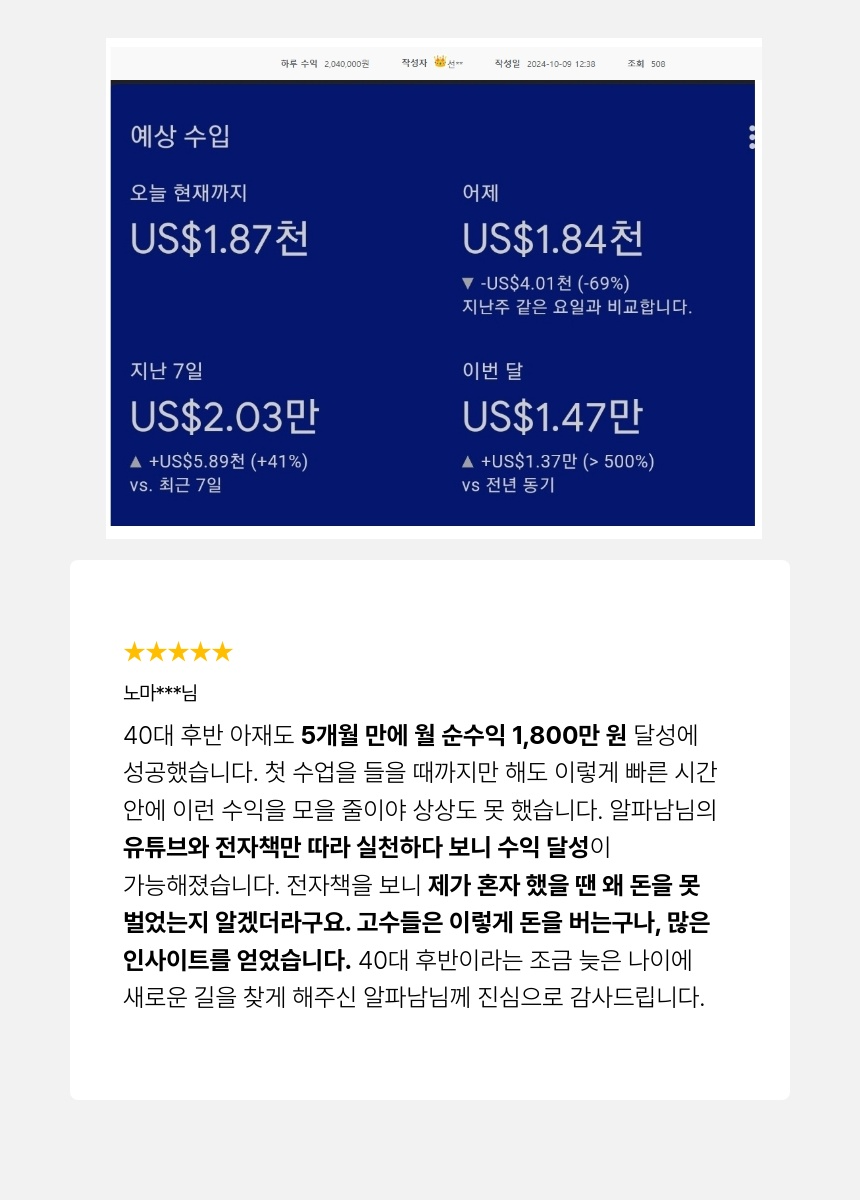 애드센스 전문가 알파남
