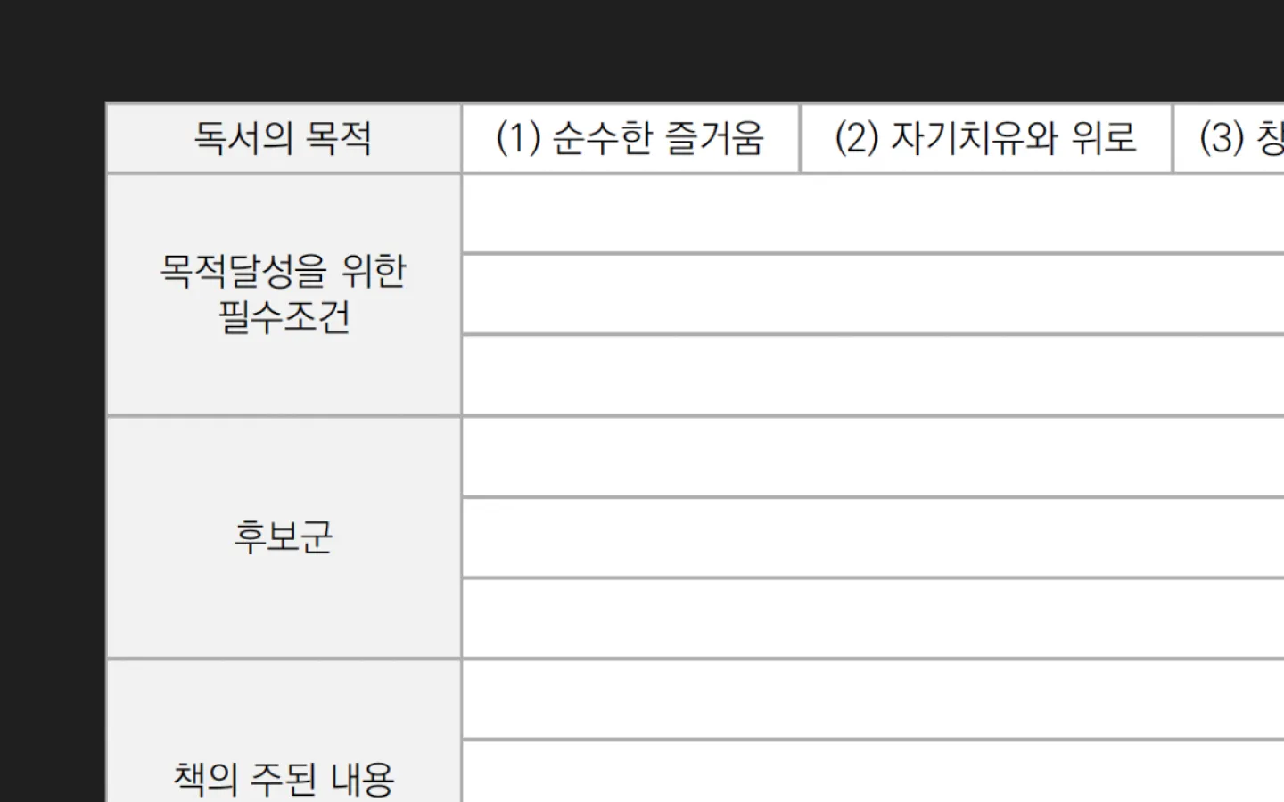 ImageSlide<b>[타겟 리딩 플래너]</b> 나에게 맞는 자료 선택 공식