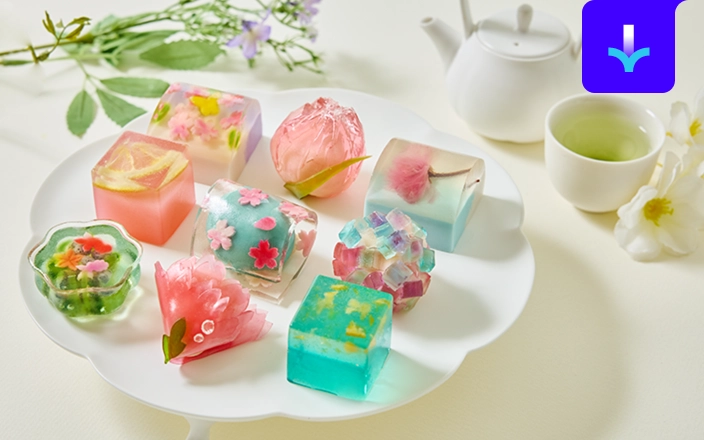 Artisanal Wagashi & Yanggaeng: 24 Decorative Recipes