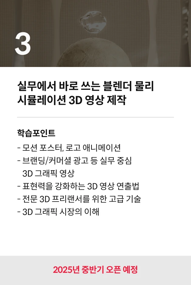 3D그래픽아티스트 홍성우3