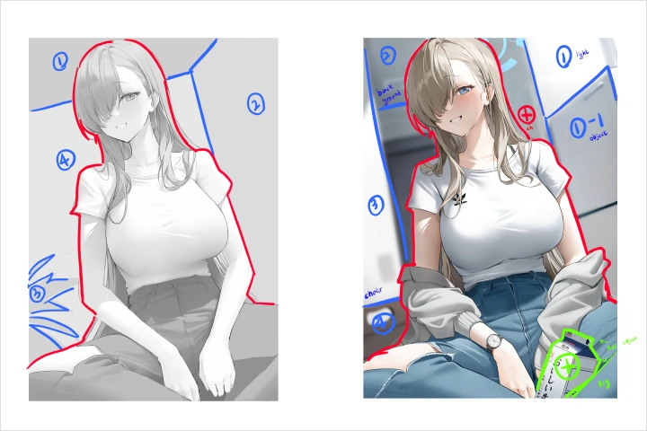 일러스트레이터 2SHAM