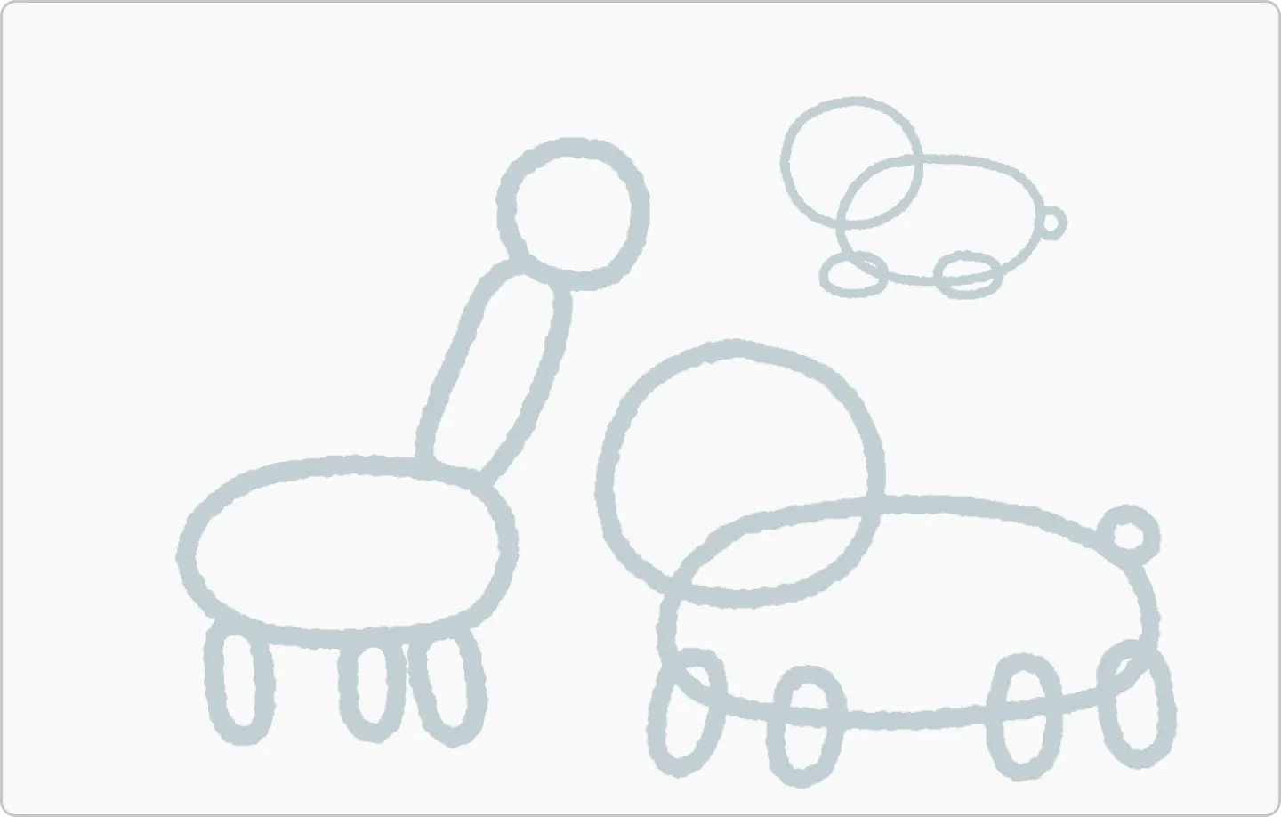 ImageSlide기초 도형을 활용한 <font color=#335899> <b>동물 가이드 </font></b>