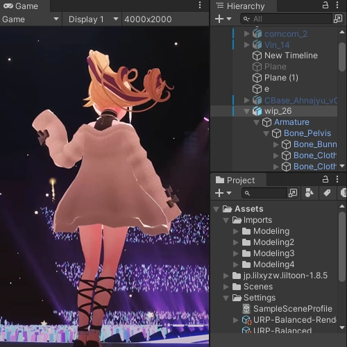 テクニカルアーティスト Vincent