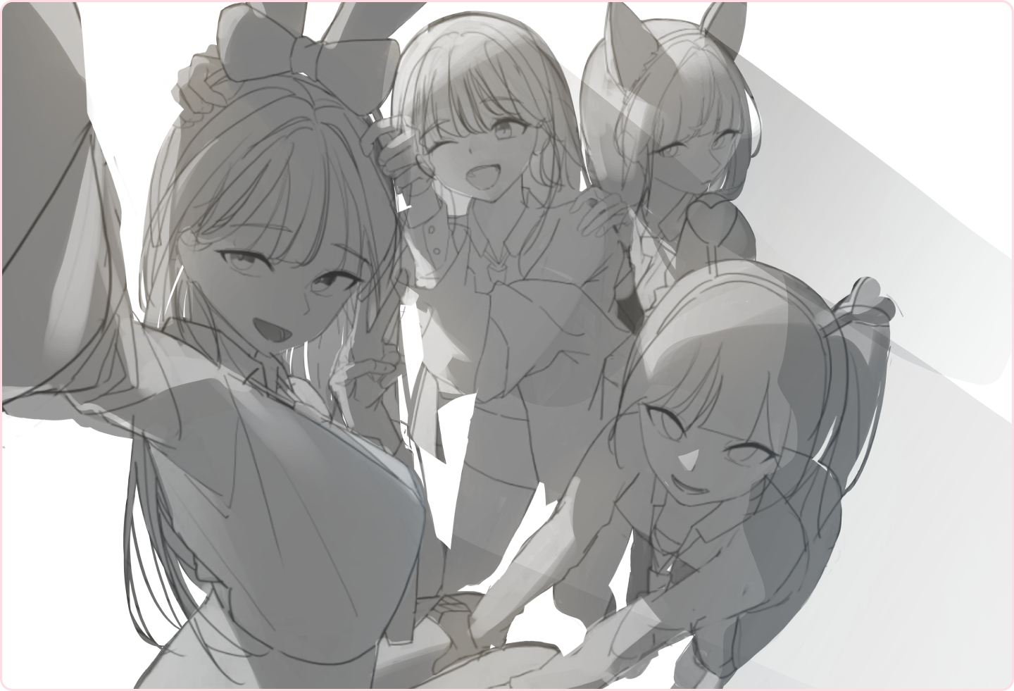 ImageSlide<b>측면과 정면, 정자세 포즈 강조</b>