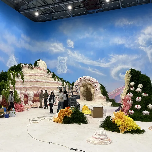 ImageSlide아이돌 MV 세트장 [ 레드*벳 ]