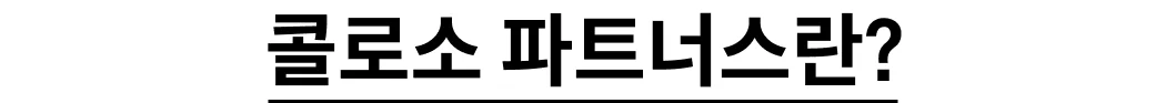 콜로소 프로모션명 인트로