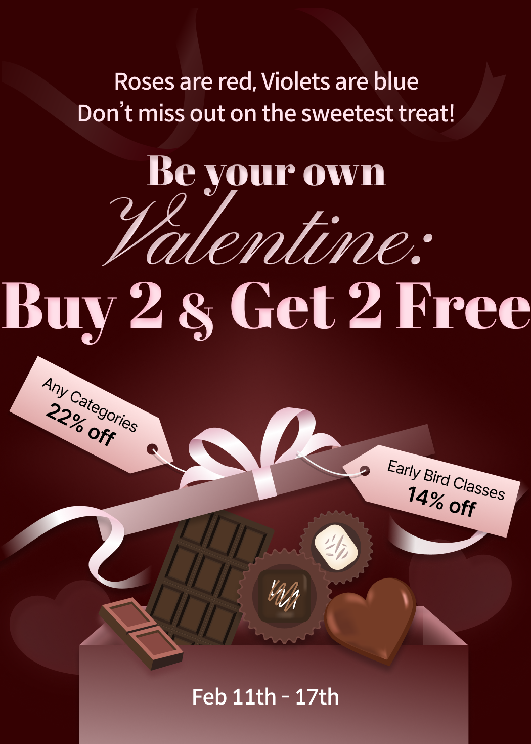 coloso Valentine Buy 2 & Get 2 Free