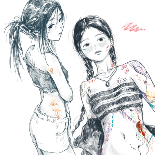일러스트레이터 채이