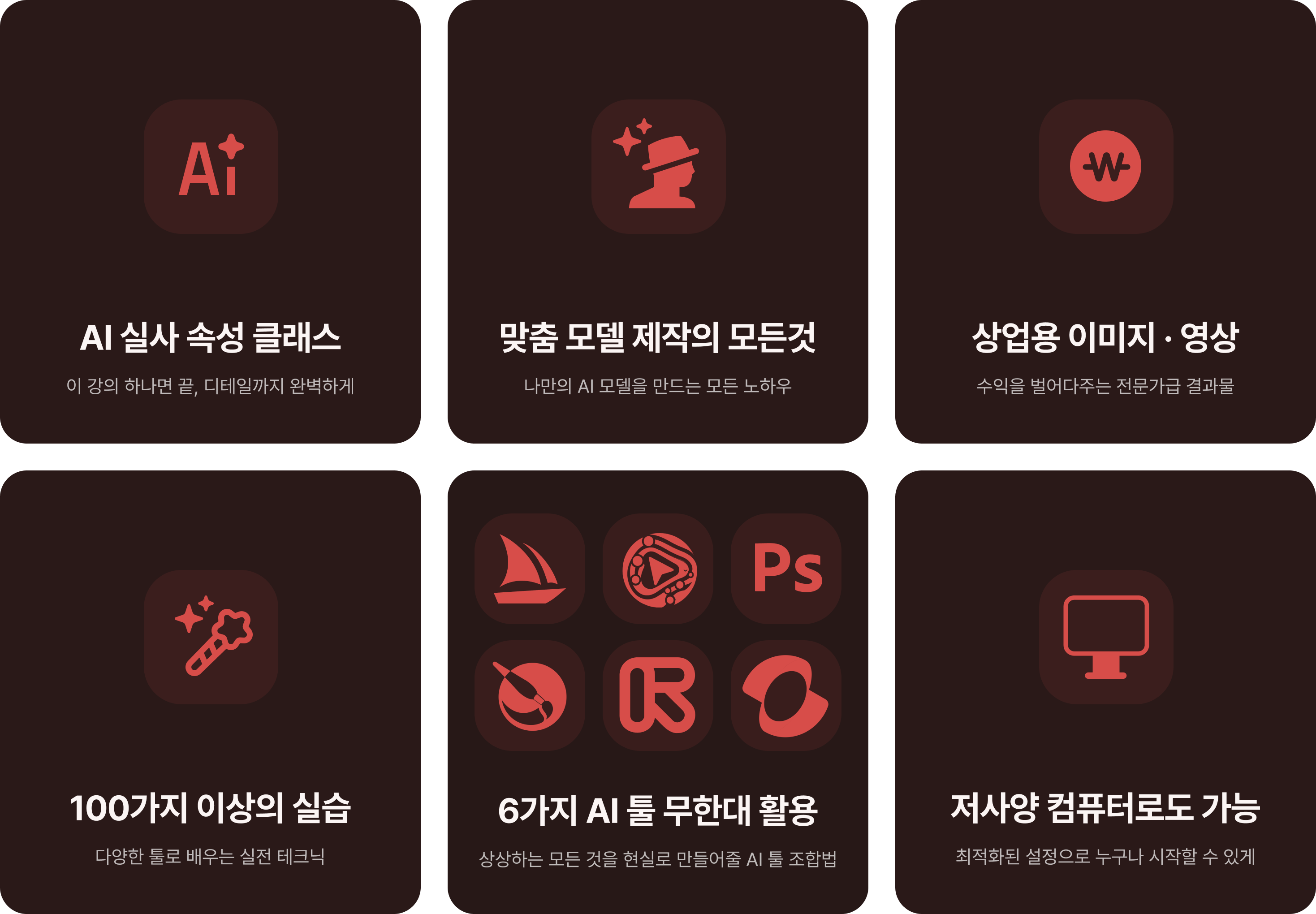AI 가상모델 최적의 커리큘럼