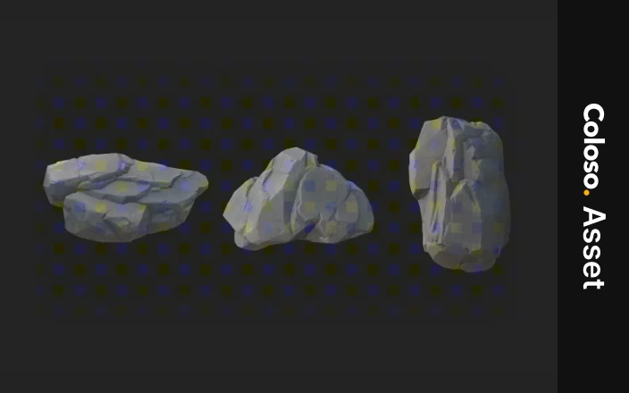 3 conjuntos de rocas estilizadas para paisajes perfectos