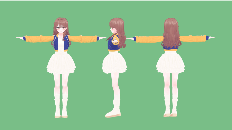 ImageSlide빅토리 <Cheer Up> 의상 모델링