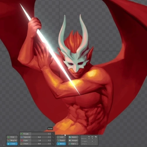 Spine 2D Animator,  Vrihedd
